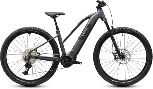 Cube Reaction Hybrid Race 800 slabgrey'n'chrome Gr&ouml;&szlig;e: Trapeze M
