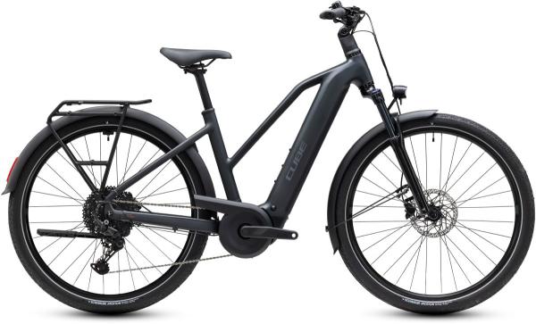 Cube Touring Hybrid ONE 600  grey'n'coolgrey Gr&ouml;&szlig;e: Trapeze 46 cm