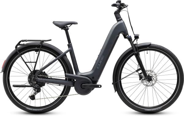 Cube Touring Hybrid ONE 600  grey'n'coolgrey Gr&ouml;&szlig;e: Easy Entry 46 cm