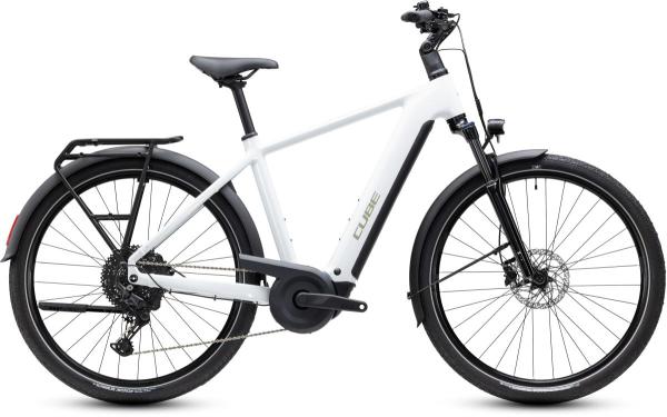 Cube Touring Hybrid ONE 600 metallicwhite'n'chrome Gr&ouml;&szlig;e: 50 cm