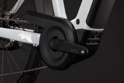 Cube Touring Hybrid ONE 600 metallicwhite'n'chrome Gr&ouml;&szlig;e: Trapeze 46 cm Produktbild 4