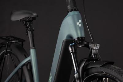 Cube Touring Hybrid Deluxe SLX 800 greengranit'n'green Gr&ouml;&szlig;e: Easy Entry 58 cm Produktbild 5