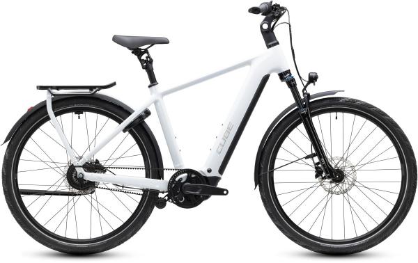 Cube Kathmandu Hybrid Deluxe Pro 800 metallicwhite'n'chrome Gr&ouml;&szlig;e: 54 cm