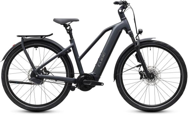 Cube Kathmandu Hybrid Deluxe EXC 800 stealthgrey'n'grey Gr&ouml;&szlig;e: Trapeze 46 cm