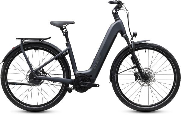 Cube Kathmandu Hybrid Deluxe EXC 800 stealthgrey'n'grey Gr&ouml;&szlig;e: Easy Entry 46 cm