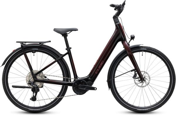 Cube Kathmandu Hybrid C:62 SLX 400X liquidred'n'red Gr&ouml;&szlig;e: Easy Entry 50 cm