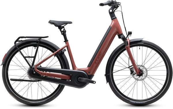 Cube Supreme Hybrid Comfort Pro 600 burgundy'n'claret Gr&ouml;&szlig;e: Easy Entry 46 cm