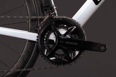 Cube Attain C:62 SLX metallicwhite'n'black Gr&ouml;&szlig;e: 56 cm Produktbild 4