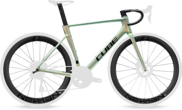 Cube Litening AIR C:68X Frameset genesisfibre'n'black Gr&ouml;&szlig;e: 60 cm