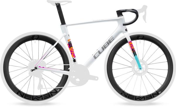 Cube Litening AIR C:68X Frameset graphic'n'white Gr&ouml;&szlig;e: 54 cm