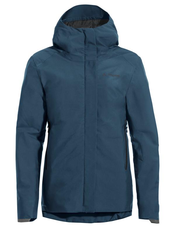 VAUDE Women's Cyclist Warm Rain Jacket dark sea Gr&ouml;&szlig; 44