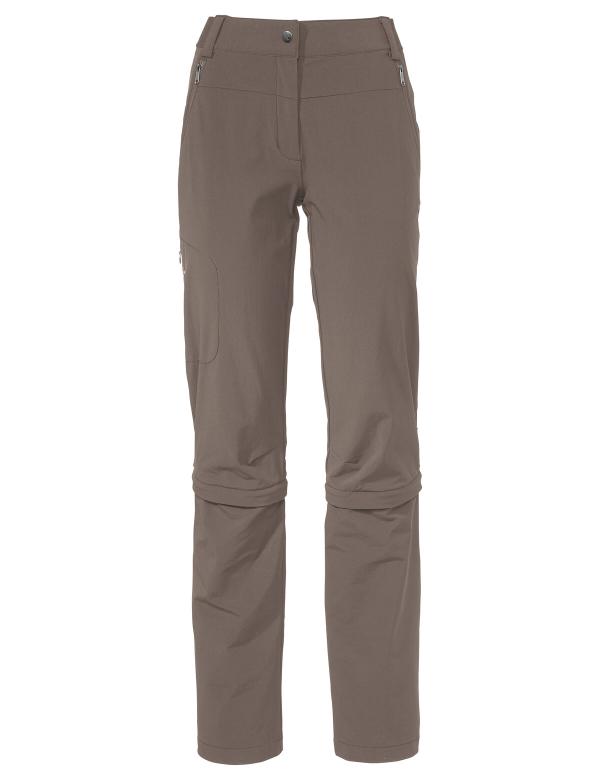 VAUDE Women's Farley Stretch Capri T-Zip Pants III coconut Gr&ouml;&szlig; 36