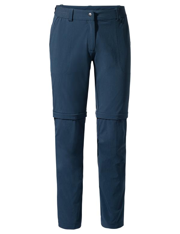 VAUDE Women's Farley Stretch ZO Pants II dark sea Gr&ouml;&szlig; 44-Short