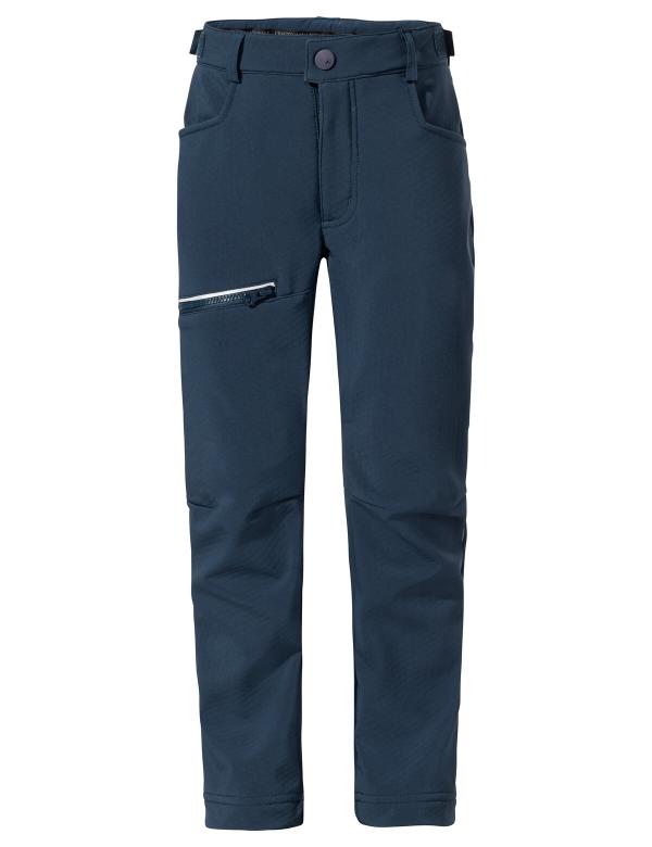 VAUDE Kids Qimsa Softshell Pants dark sea Gr&ouml;&szlig; 122/128