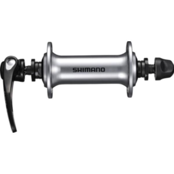 SHIMANO Vorderradnabe HB-RS400 32 Loch Schnellspanner 100 mm Silber