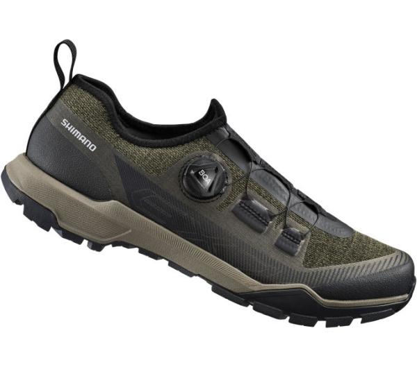 SHIMANO SHIMANO Fahrradschuhe EX700 Herren/Damen Touring SPD Gr&ouml;&szlig;e 41 Gr&uuml;n