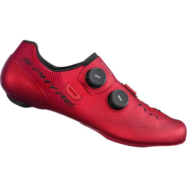 SHIMANO SHIMANO Fahrradschuhe RC903 Damen/Herren Road SPD-SL Gr&ouml;&szlig;e 43 breit Rot