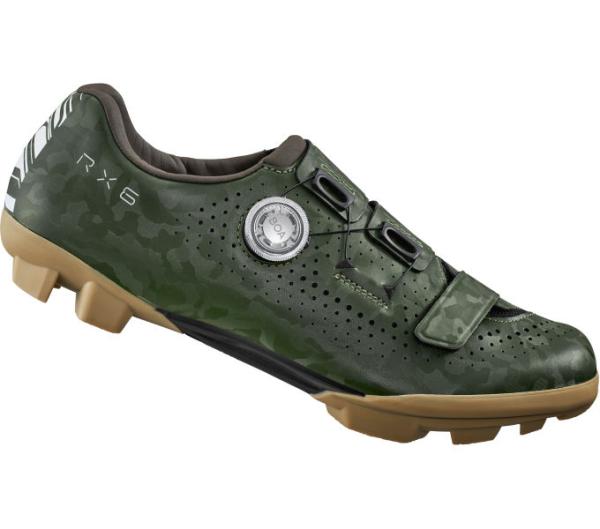 SHIMANO SHIMANO Fahrradschuhe RX600 Herren/Damen Gravel SPD Gr&ouml;&szlig;e 45 Gr&uuml;n
