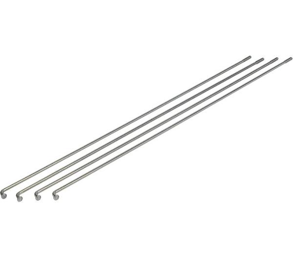 Exal SPEICHE 2MM,GLATT,SILB,254MM,100ST