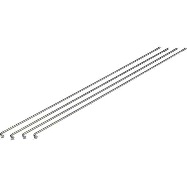 Exal SPEICHE 2MM,GLATT,SILB,296MM,100ST