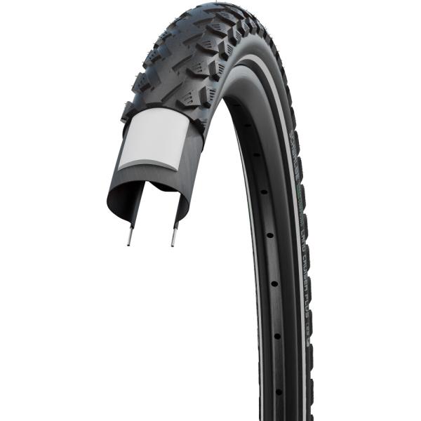 Schwalbe DRAHTREIFEN LAND CRUISER PLUS ActGreen Compound PunctureGuard 50-584 Schwarz/Ref
