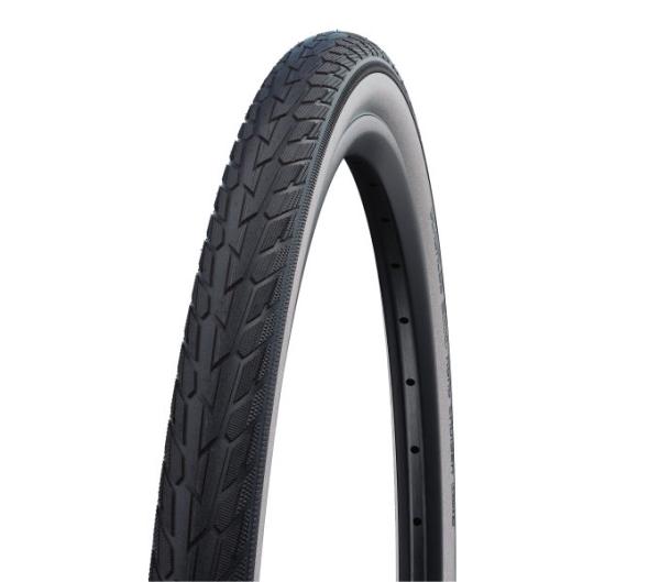 Schwalbe DRAHTREIFEN ROAD CRUISER ActGreen Compound K-Guard 47-622 Schwarz/Wei&szlig;wand