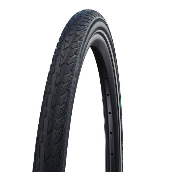 Schwalbe DRAHTREIFEN ROAD CRUISER ActGreen Compound K-Guard 47-507 Schwarz/Reflex