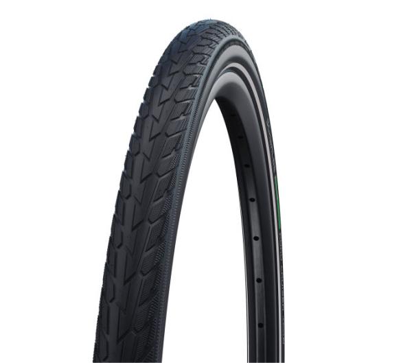 Schwalbe DRAHTREIFEN ROAD CRUISER ActGreen Compound K-Guard 44-584 Schwarz/Reflex