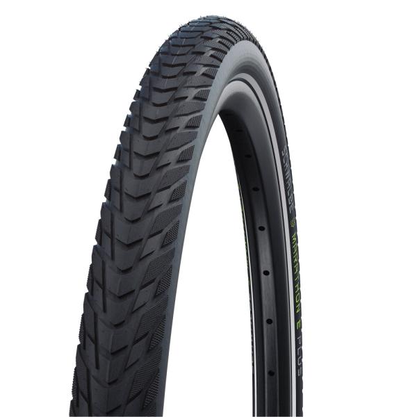 Schwalbe DRAHTREIFEN MARATHON E-PLUS Perf Smart DualGuard 50-584 Schwarz/Reflex