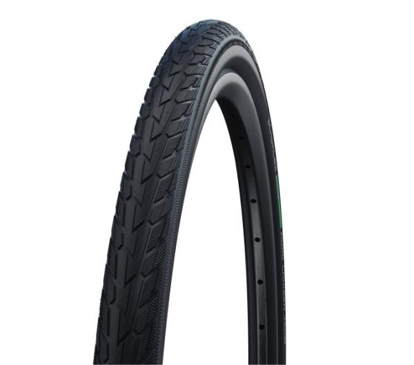Schwalbe DRAHTREIFEN ROAD CRUISER Active Line Green Compound K-Guard 37-288 Schwarz