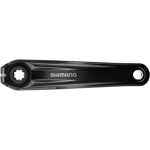 SHIMANO Kurbelarm SHIMANO E-BIKE SYSTEMS FC-E8000 links 175 mm Schwarz