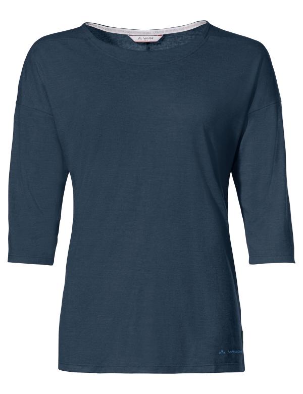 VAUDE Women's Neyland 3/4 T-Shirt dark sea Gr&ouml;&szlig; 46