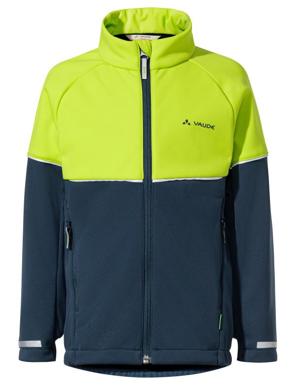 VAUDE Kids Qimsa Softshell Jacket chute green Gr&ouml;&szlig; 110/116