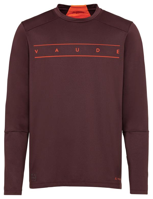 VAUDE Men's Qimsa LS Shirt dark oak uni Gr&ouml;&szlig; XL