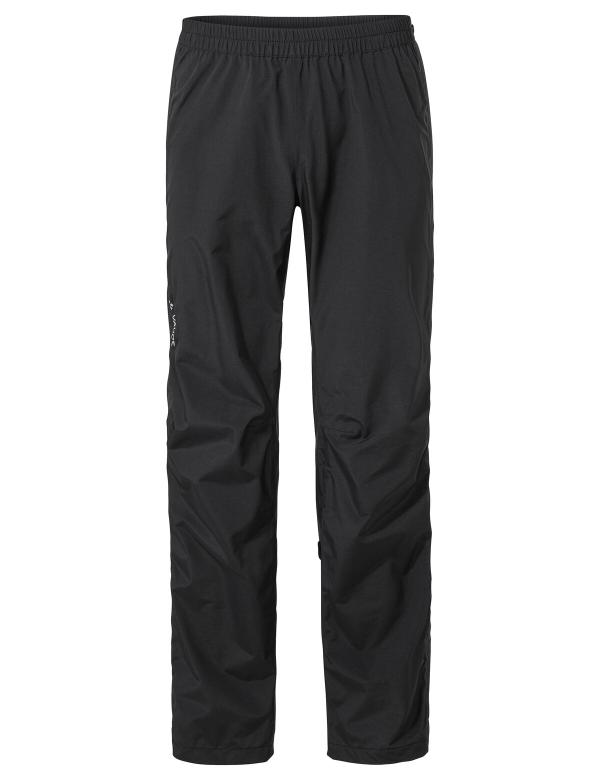 VAUDE Men's Yaras Rain Zip Pants IV black Gr&ouml;&szlig; L