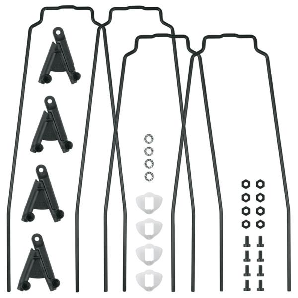 SKS BLUEMELS STYLE 27.5&ldquo; - 29&ldquo;, 65 mm - ESC V-Adapter Streben Set schwarz 