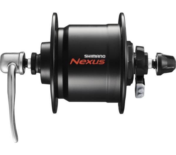SHIMANO Nabendynamo NEXUS DH-C3000-3N 6 Volt/3 Watt 36 Loch Schwarz