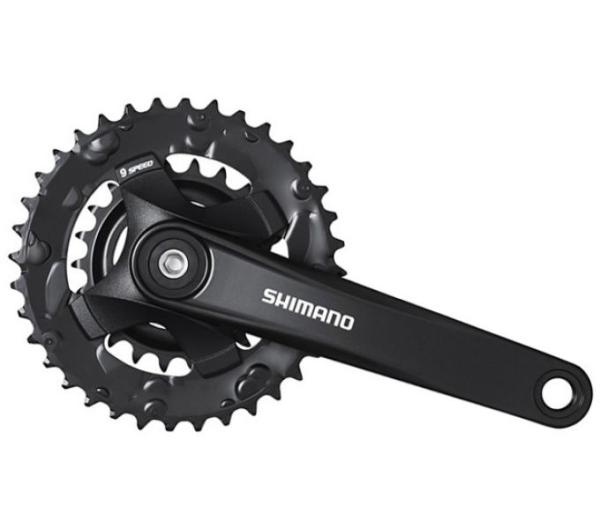 SHIMANO Kurbelgarnitur  FC-MT101-2 175 mm 36-22 Z&auml;hne