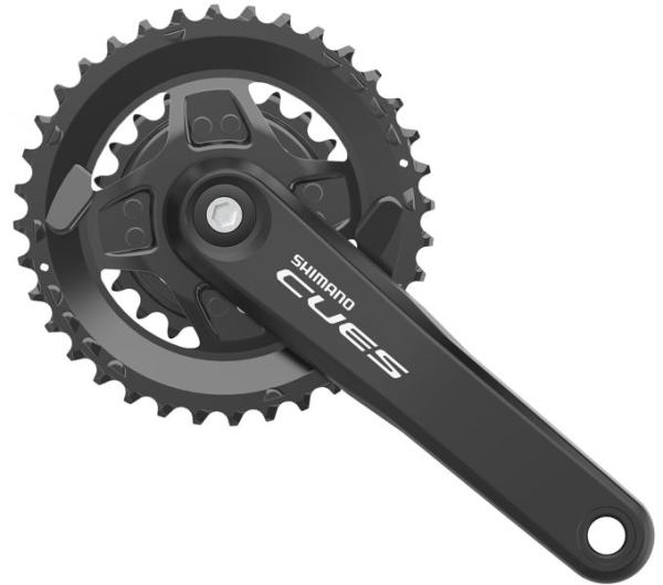 SHIMANO Kurbelgarnitur CUES FC-U4000 170 mm 36-22Z ohne KSR 9-/10-/11-fach, 3mm Outboard