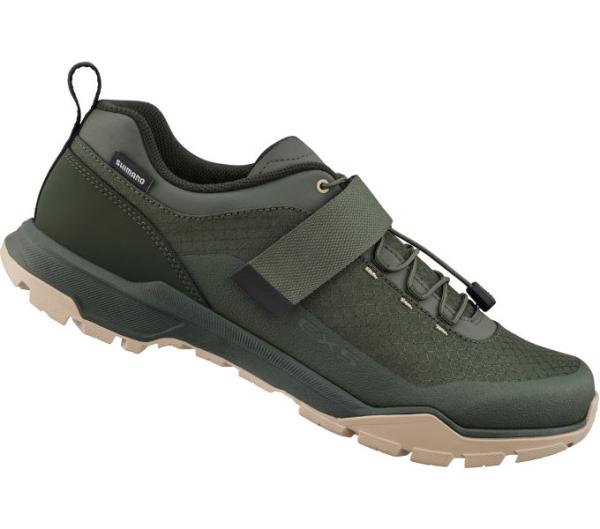 SHIMANO SHIMANO Fahrradschuhe EX500 Herren/Damen Touring SPD Gr&ouml;&szlig;e 46 Gr&uuml;n