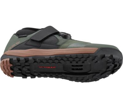 SHIMANO SHIMANO Fahrradschuhe GE900 Herren/Damen MTB SPD Gr&ouml;&szlig;e 42 Gr&uuml;n Produktbild 3