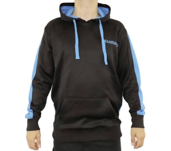 SHIMANO SHIMANO WORKSHOP HOODIE BLACK, M 50% PES/50% COTTON