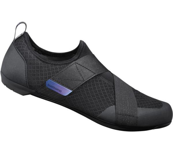 SHIMANO SHIMANO Fahrradschuhe IC100 Herren/Damen Road SPD-SL/ SPD Gr&ouml;&szlig;e 46 Schwarz