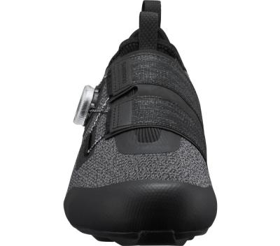 SHIMANO SHIMANO Fahrradschuhe IC5011 Herren/Damen Road SPD Gr&ouml;&szlig;e 45 Schwarz Produktbild 2