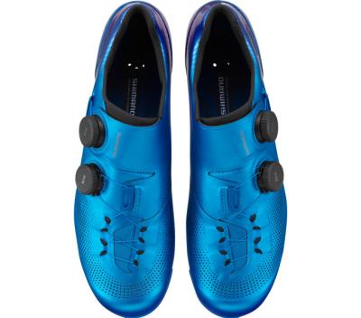 SHIMANO SHIMANO Fahrradschuhe RC903 Damen/Herren Road SPD-SL Gr&ouml;&szlig;e 44 breit Blau Produktbild 1