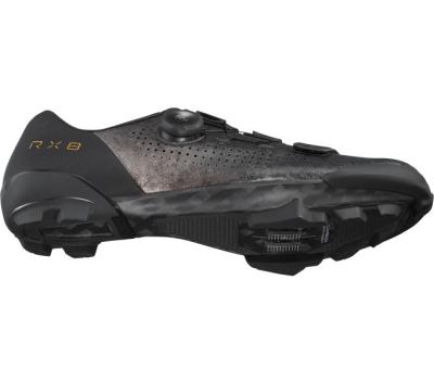 SHIMANO SHIMANO Fahrradschuhe RX801 Herren/Damen Gravel SPD Gr&ouml;&szlig;e 40 Schwarz Produktbild 3