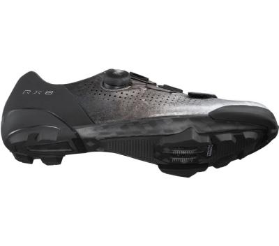 SHIMANO SHIMANO Fahrradschuhe RX801 Herren/Damen Gravel SPD Gr&ouml;&szlig;e 42 Silber Produktbild 3