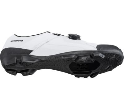 SHIMANO SHIMANO Fahrradschuhe XC300 Herren/Damen MTB SPD Gr&ouml;&szlig;e 52 Wei&szlig; Produktbild 3