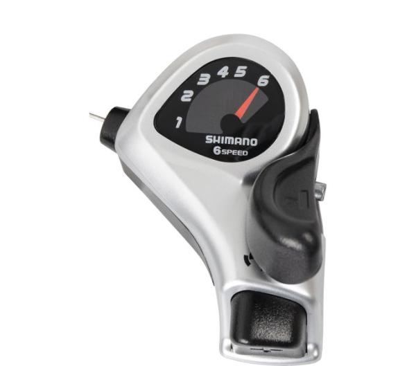 SHIMANO Schalthebel TOURNEY SL-TX50 6-fach Rechts Schelle