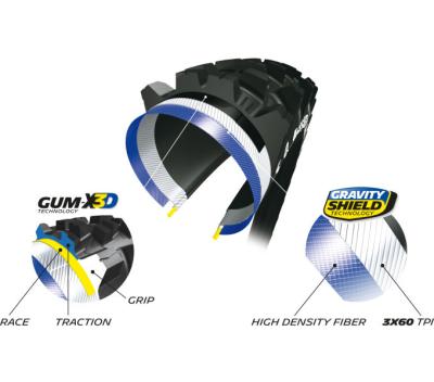 Michelin MICHELIN FALTREIFEN WILD ENDURO FRONT COMPETITION LINE GUM-X3D 61-584 Schwarz Produktbild 1